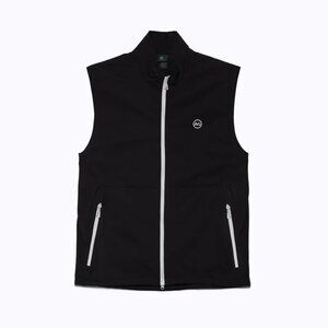 AG Green Label The Newton Golf Vest - XL - Caviar